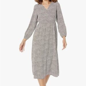 Amazon Essentials XXL midi dress brown